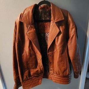 Vintage leather jacket